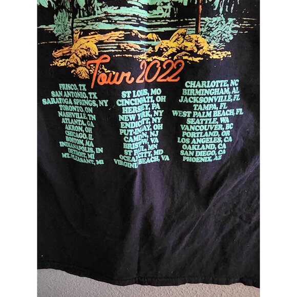 Zac Brown Band "Out In The Middle" Tour 2022 T-Shirt Large - Picture 7 of 10